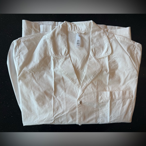 NWOT SKIMS Cotton Poplin Button Up & Shorts SET - Picture 4 of 9